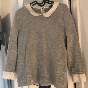 J. Crew Peter Pan collar blouse